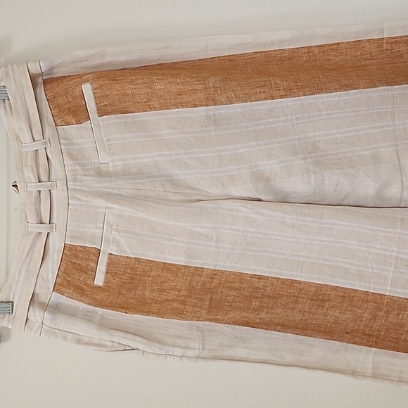 Anthropologie Ett TWA  100% Linen Wide Leg Pants Size 4 - Picture 11 of 16